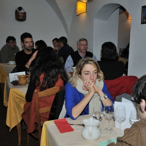 A.D.A. Arco - cena vegetariana - alcuni momenti dei numerosi partecipanti